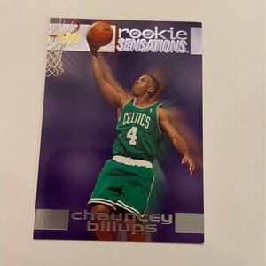 1997-98 Fleer Rookie Sensations #3 Chauncey Billups Rookie Card